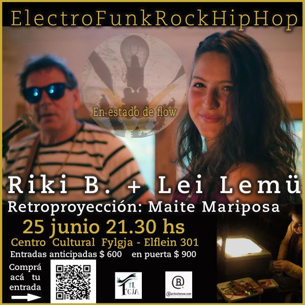 Riki B. + Lei Lem&uuml;  en Fylgja