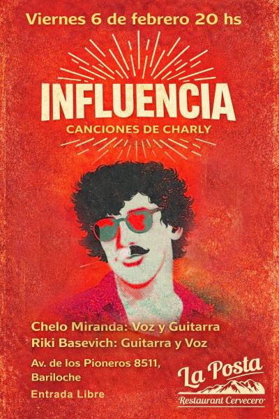 INFLUENCIA: Canciones de Charly en vivo