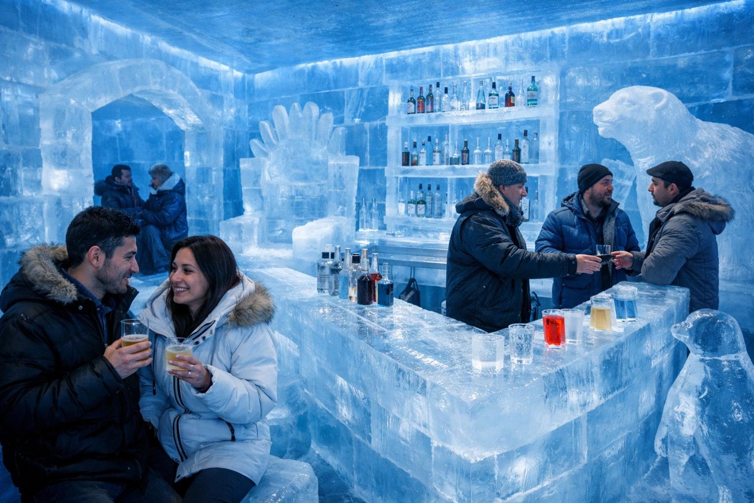 Ice Bar Bariloche: viv&iacute; la experiencia del hielo en pleno verano