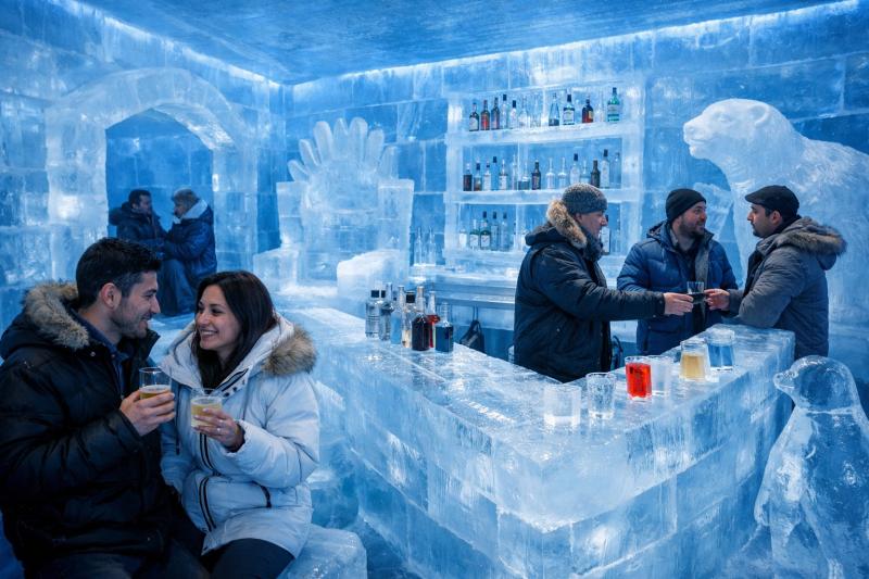 Ice Bar Bariloche: viv&iacute; la experiencia del hielo en pleno verano