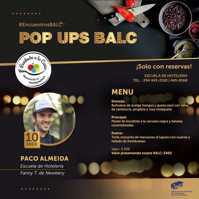 Comienzan los novedosos 'Pop Ups' de BALC 2018