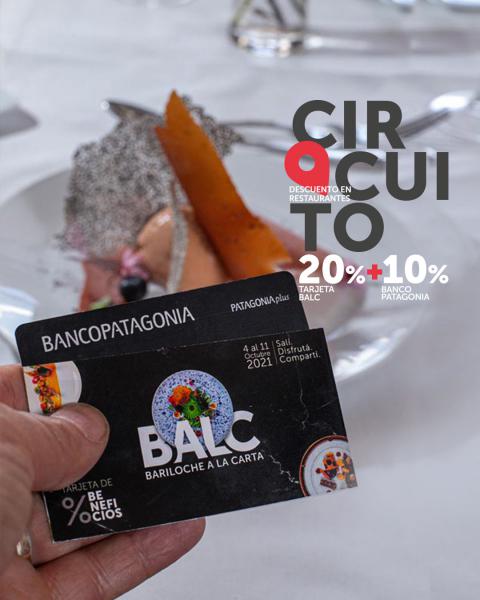 Descarg&aacute; tu tarjeta BALC &#128242; para acceder al 20% de descuento en todo el Circuito .