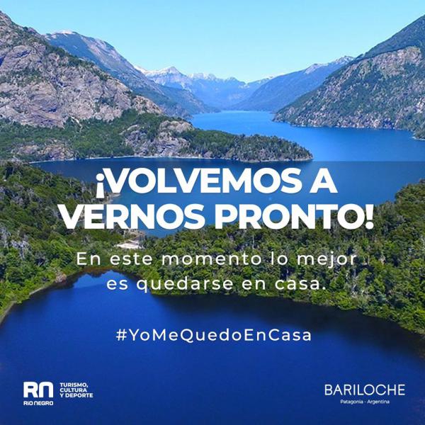 Bariloche se suma a la campa&ntilde;a #YoMeQuedoEnCasa