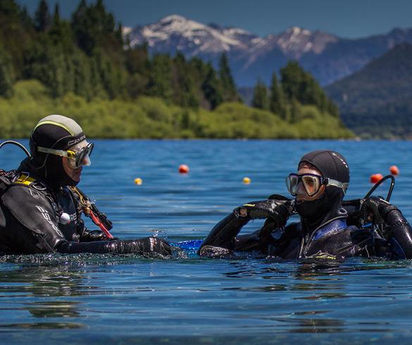 &iquest;D&oacute;nde se puede practicar buceo en Bariloche ?