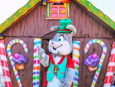 La Casa del Conejo Ven a conocer una casa hecha 100% de chocolate!