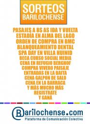 Sorteos EXCLUSIVOS de Barilochense.com