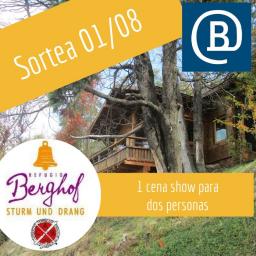 SORTEO de 1 cena para 2 personas en el Refugio Berghof