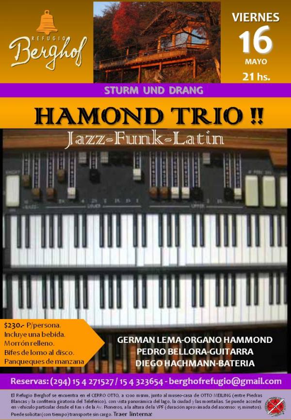  &#147;Sturm und Drang&#148; HAMMOND TRIO!! JAZZ-FUNK LATIN.  