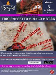 TRIO RASSETTO-BIANCO-BAT&Aacute;N