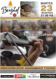 Encuentro Juvenil de M&uacute;sica de C&aacute;mara,Fundacion Cofradia