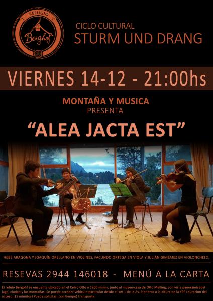 Ciclo Sturm und Drang presenta 'Alea Jacta Est'