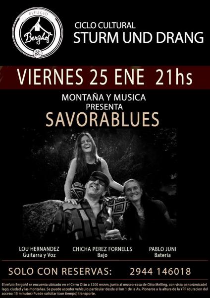 Ciclo Sturm und Drang presenta 'Savorablues'