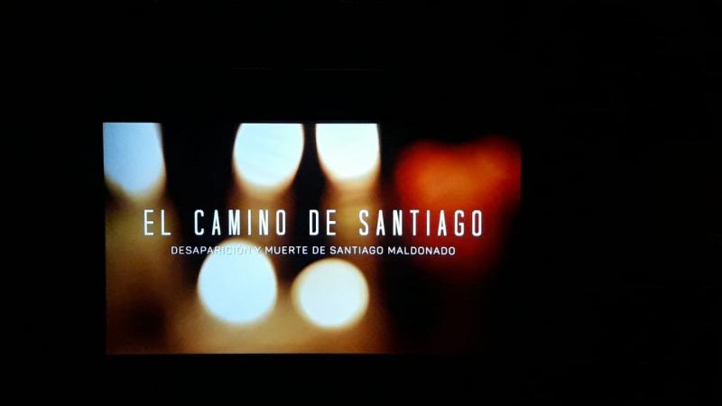 Trist&aacute;n Bauer present&oacute; la avant premiere de El camino de Santiago