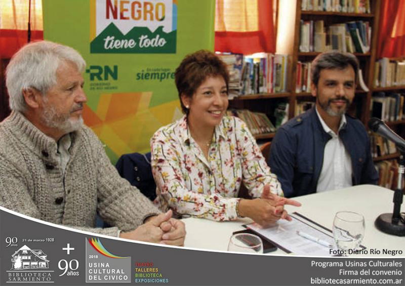 Convenio con Cultura de R&iacute;o Negro