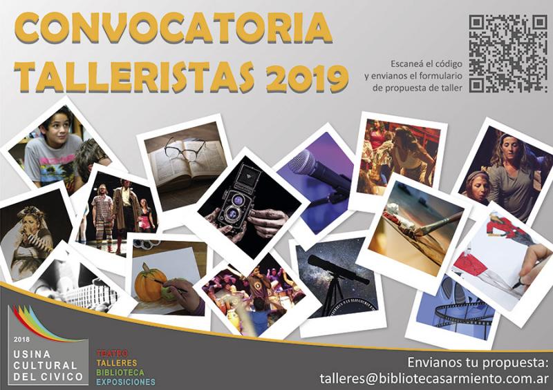 Convocatoria a talleristas 2019