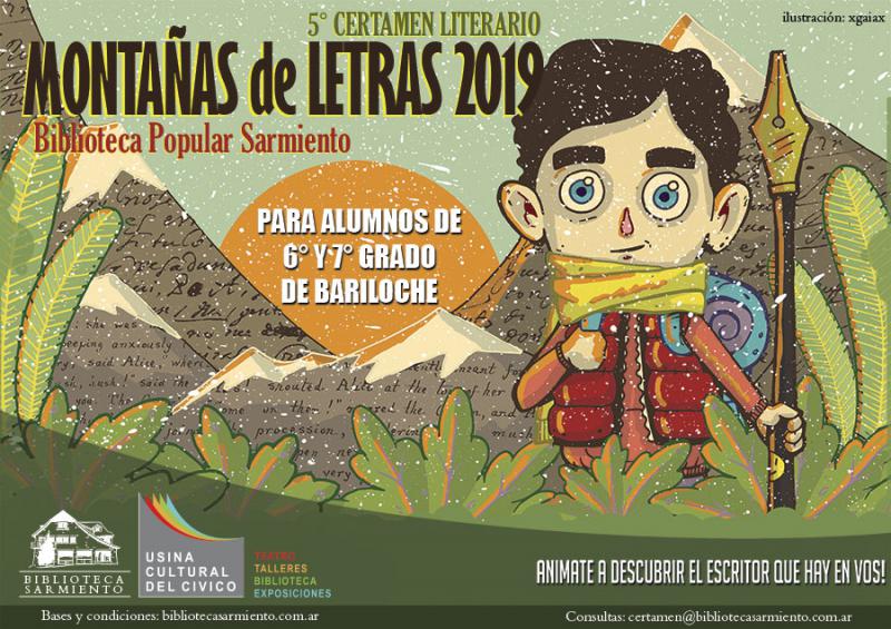 Comienza el 5&deg; Certamen literario Monta&ntilde;as de Letras 2019!