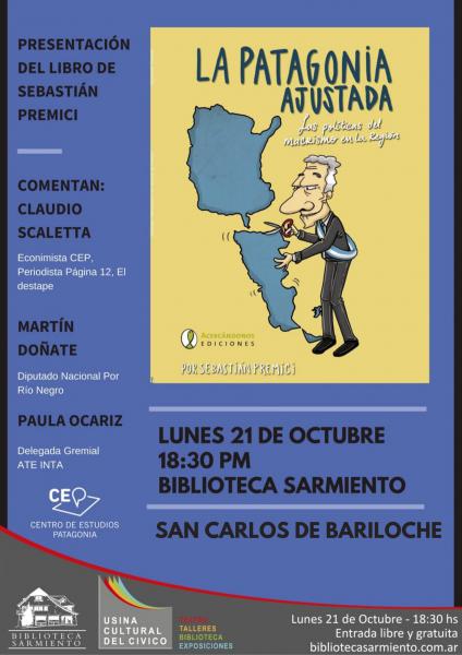 Presentaci&oacute;n del libro de Sebasti&aacute;n Premici