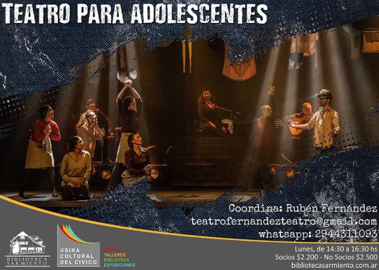 Taller: Teatro para Adolescentes