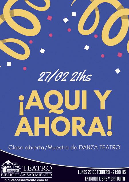Aqu&iacute; y ahora