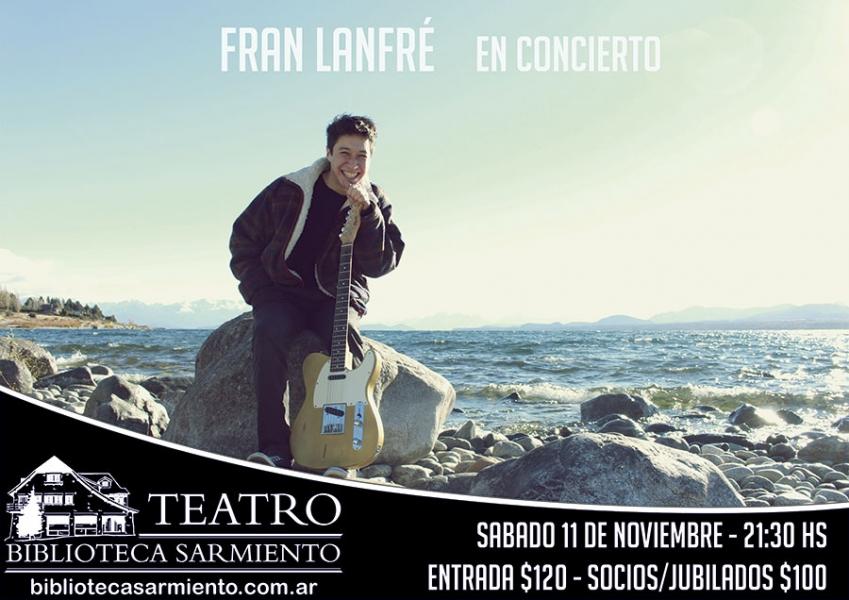 Fran Lanfr&eacute; en concierto