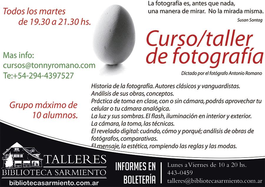 Curso-taller de fotograf&iacute;a en la Biblioteca!