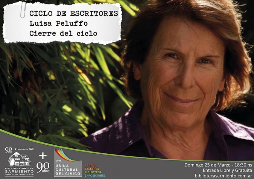 90&deg; Aniversario: Ciclo de escritores con Luisa Peluffo