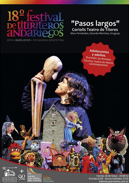 Coriolis Teatro de titeres: 'Pasos Largos'