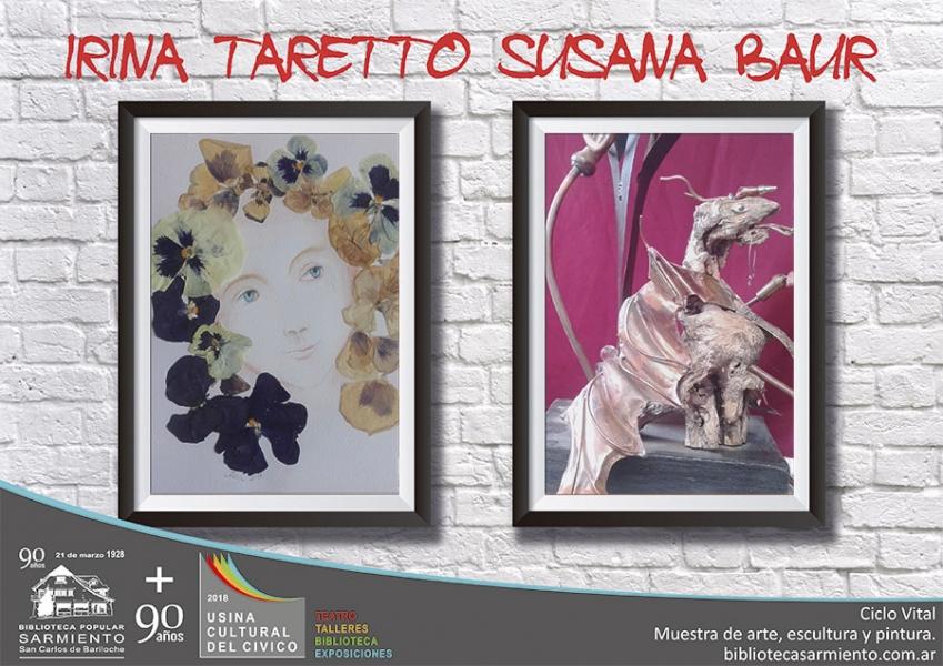 'Ciclo Vital': Muestra de arte, escultura y pintura