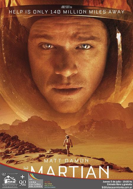 Cine y charla: 'The martian'