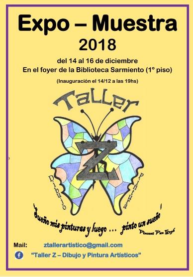 Expo - Muestra de Dibujo y Pintura 2018 - de "Taller Z"