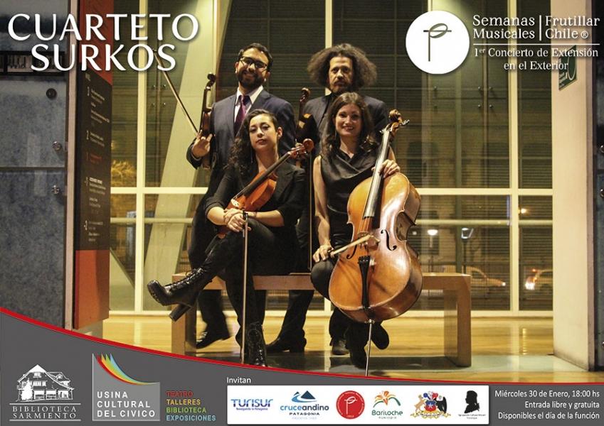 Cuarteto Surkos - Semanas Musicales Frutillar, Chile 2019 - Concierto de Extensi&oacute;n
