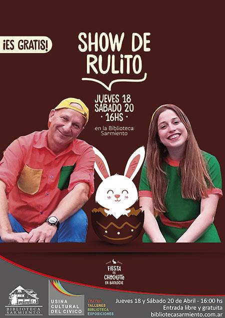 Fiesta del Chocolate 2019: Jugando en la ciudad con Rulito