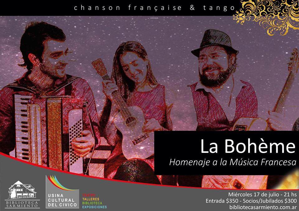 La Boh&egrave;me - Homenaje a la M&uacute;sica Francesa