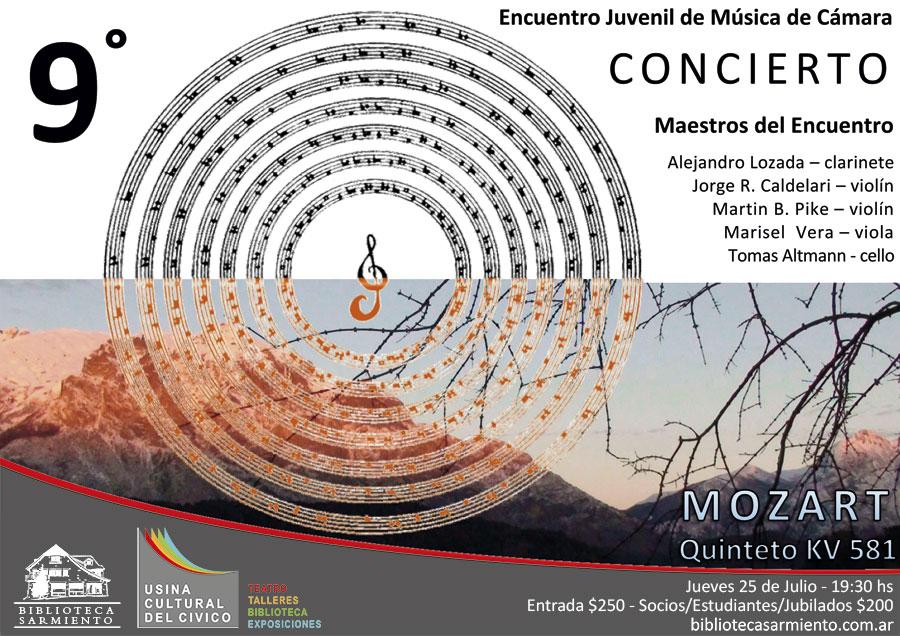 9&deg; Encuentro Juvenil de M&uacute;sica de C&aacute;mara