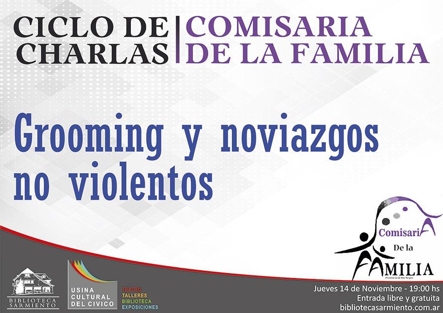 Ciclo de charlas: Grooming y noviazgos no violentos