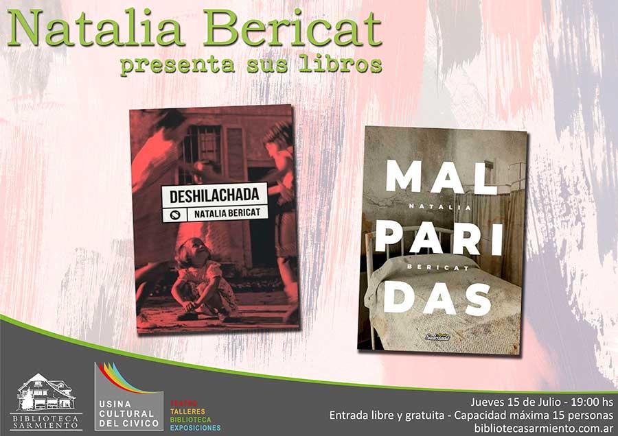 Natalia Bericat presenta sus libros