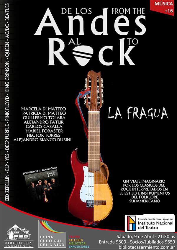 De los andes al rock - La Fragua