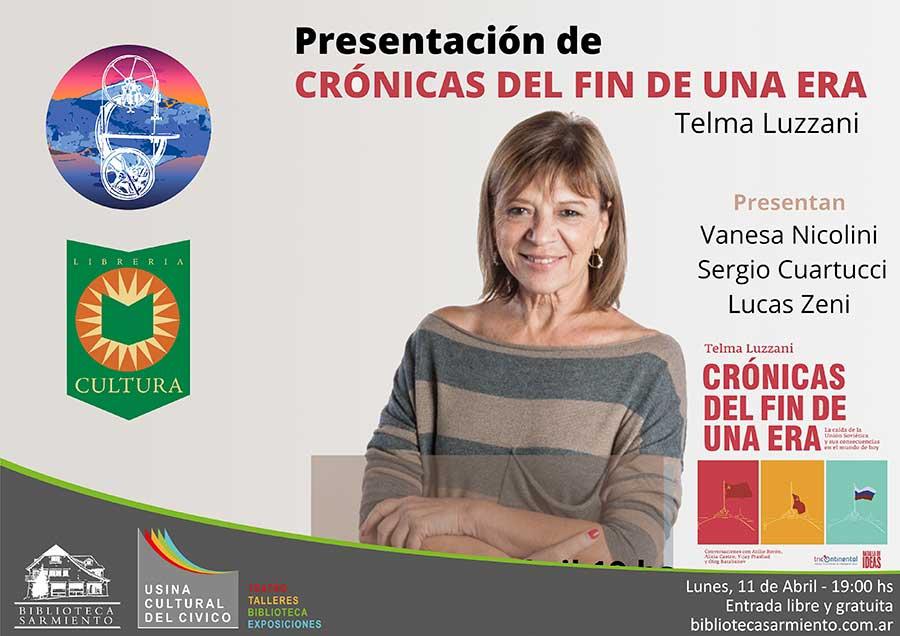 Cr&oacute;nicas del fin de una era - PRESENTACI&Oacute;N DE LIBRO