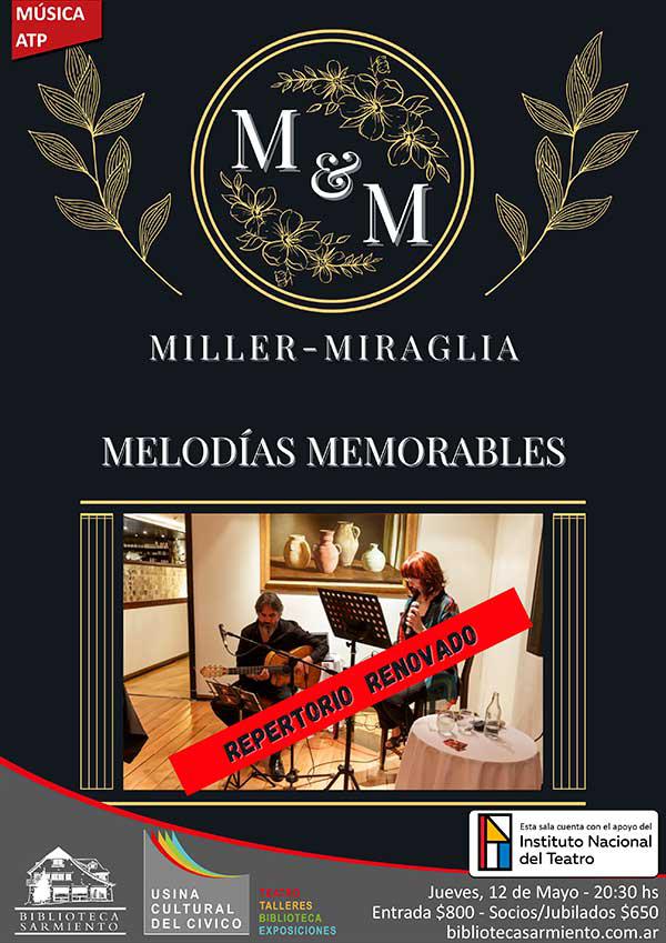 Melod&iacute;as Memorables - Miller Miraglia