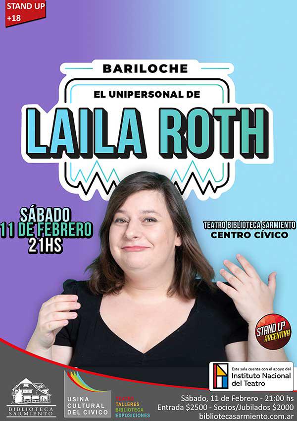 El unipersonal de Laila Roth