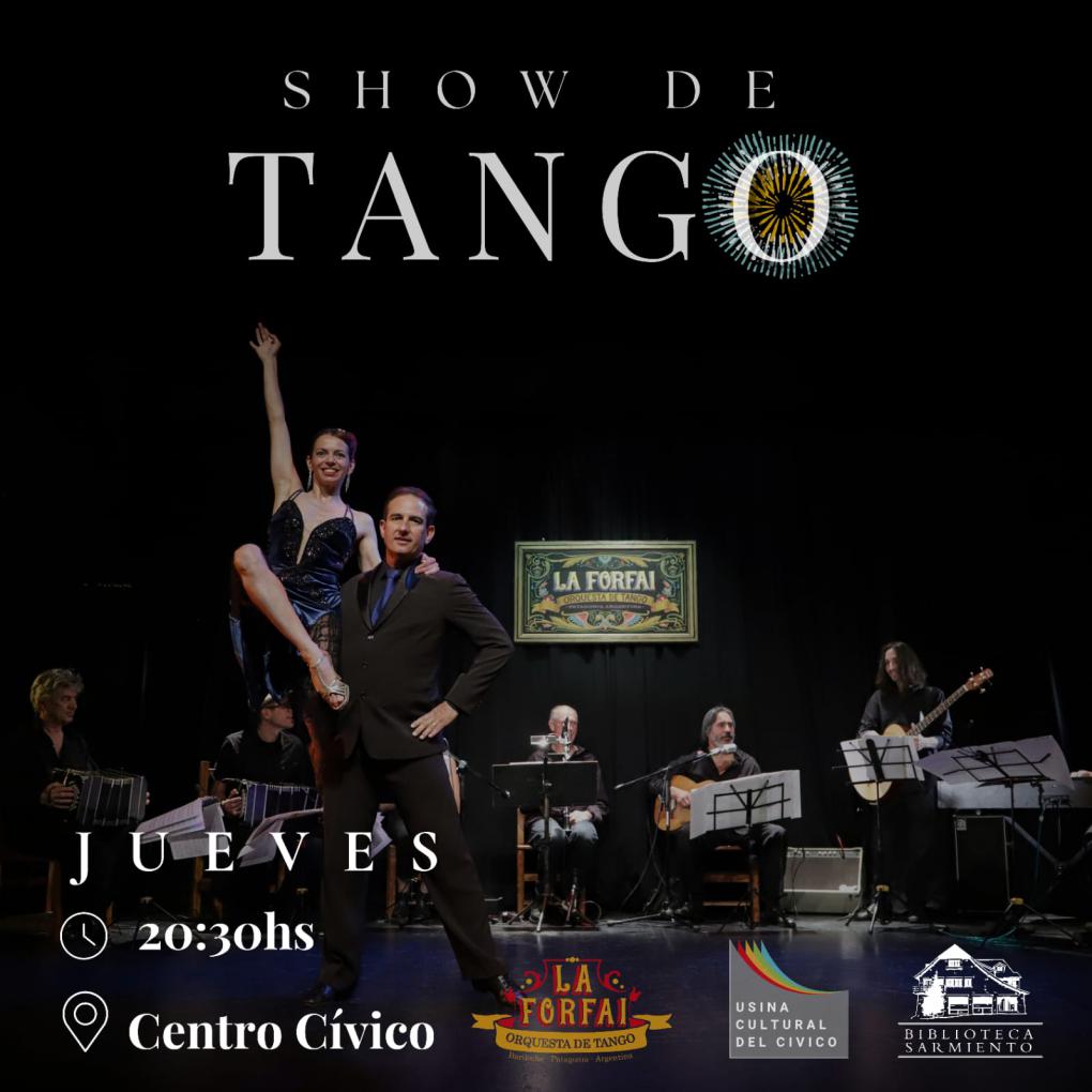 Show de Tango - Orquesta La Forfai- Biblioteca Sarmiento