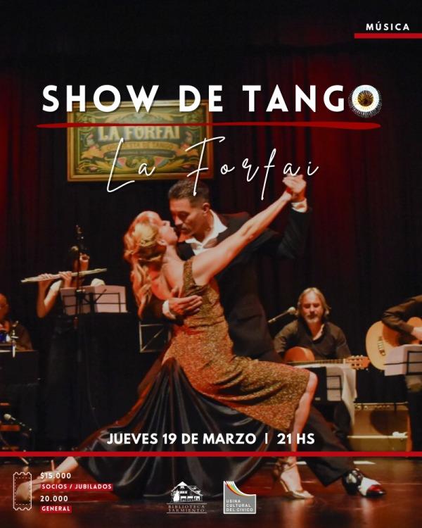 Show de tango: La forfai