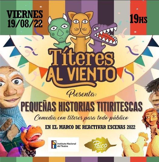 PEQUE&Ntilde;AS HISTORIAS TITIRITESCAS