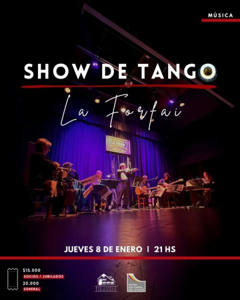 Show de tango: La forfai