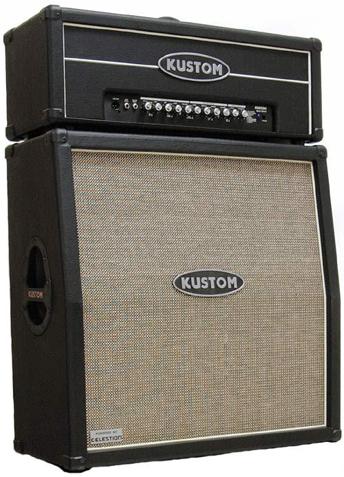 Cabezal Kustom Quad 200 Y Caja 4x12