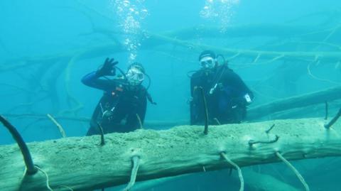 Buceo en Villa La Angostura