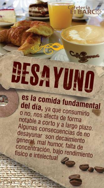 &iquest;Desayunaste?