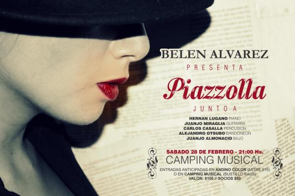 Bel&eacute;n Alvarez presenta: Piazzolla