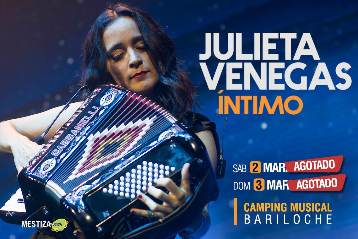 Julieta Venegas: 2 y 3 de Marzo, localidades agotadas 