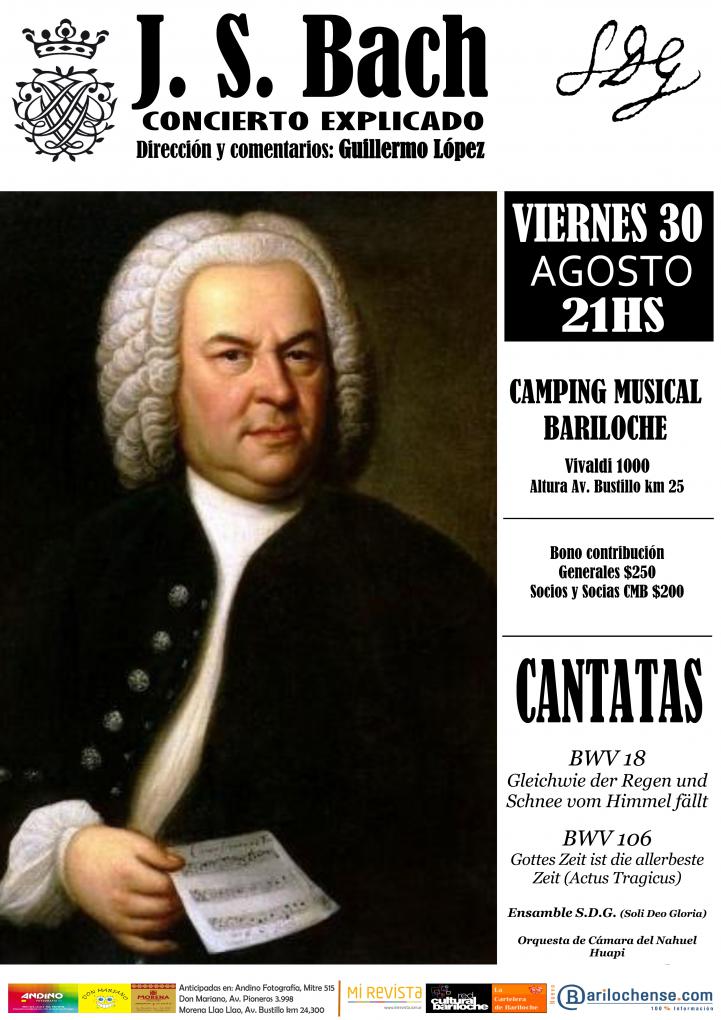 Concierto explicado: Cantatas de Johann Sebastian Bach. Direcci&oacute;n y comentarios: Guillermo L&oacute;pez.